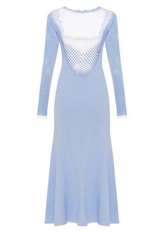 Knitted Dress "Blue"