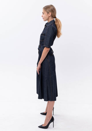 Denim Maxi Dress